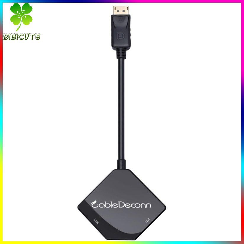 Bộ Chuyển Đổi Displayport Sang Hdmi-Compatible + Vga + Dvi