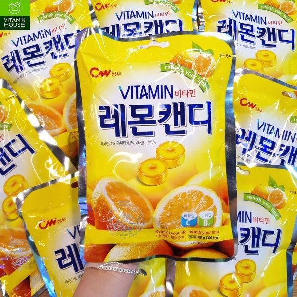 Kẹo cứng CW Hàn Quốc vị trái cây