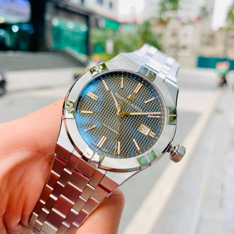 Đồng hồ nam Mau.rice Lac.roix Aikon Anthracite Dial .