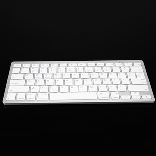 Silver Ultra-slim Wireless Keyboard Suitable For Air For Ipad Mini For Mac