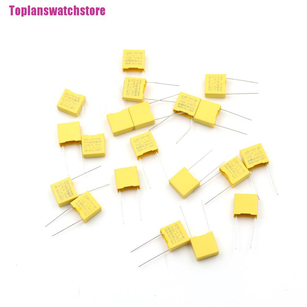 Set 20 Phim Polypropylene 0.1UF X2 104 100NF 275V 10mm Chuyên Dụng