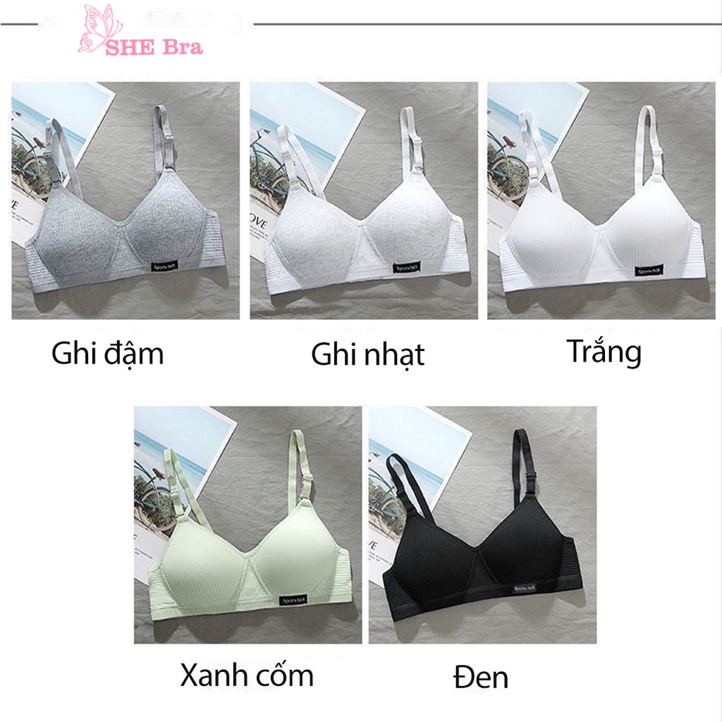 Áo Lót Nữ Cotton Áo Ngực Bra Sport belt Cao Cấp Siêu Nâng Đỡ Siêu Thoáng Mát ALO03 | BigBuy360 - bigbuy360.vn