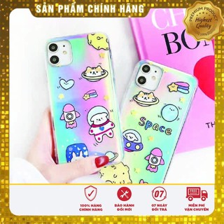 Ốp lưng iphone ⚡ ốp lưng điện thoại iphone space phản quang ⚡ iphone 6/6s/6p/6sp/7/8/7p/8p/x/xs/xsmax/11/11promax