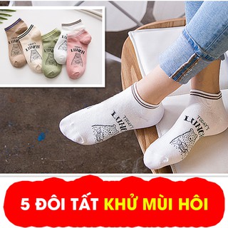 Combo 5 đôi tất cổ ngắn