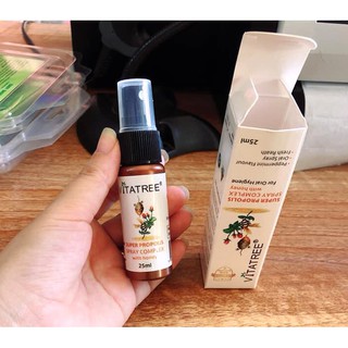 [HÀNG CHUẨN ÚC]  XỊT KEO ONG VITATREE CHAI 25ML
