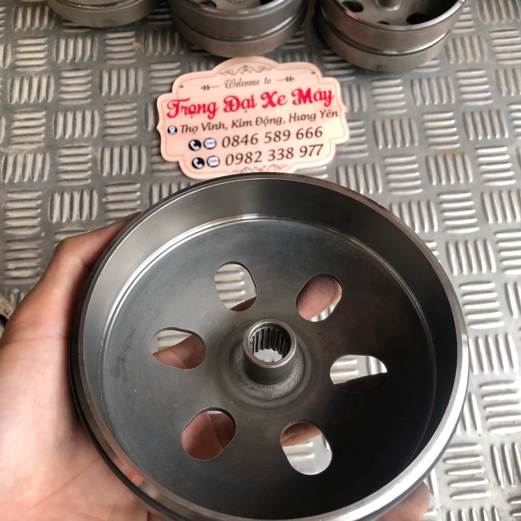 Chuông Đóng Lòng Sơ Mi Gang Khắc Phục Dung Giật Tầm Ga Đầu Lắp Cho Xe Airblade,lead,Sh,vision đời cũ…