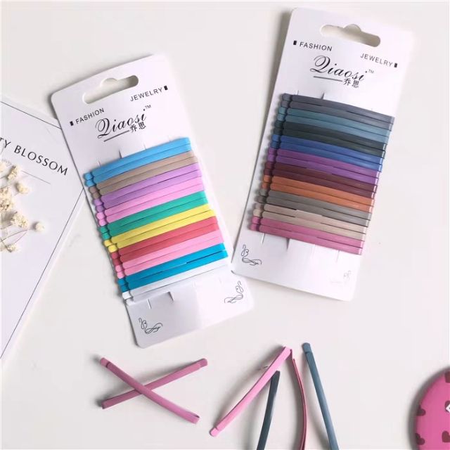 Set 20c kẹp tóc màu sắc