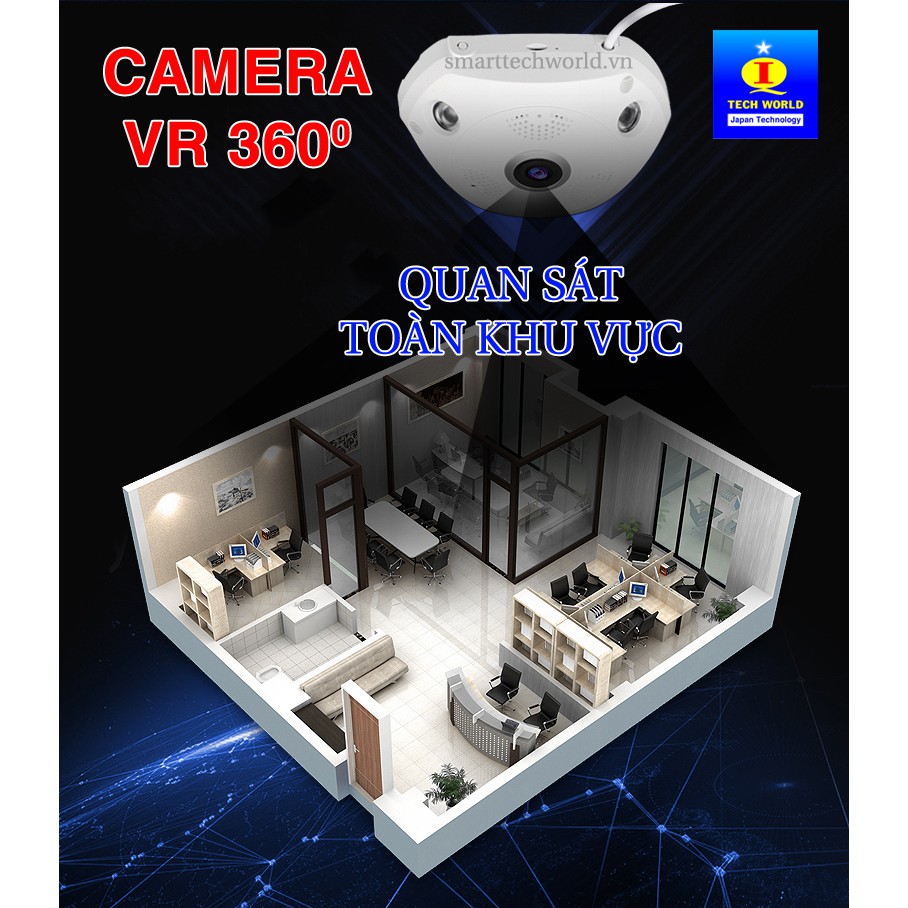 CAMERA IP VR 360 ĐỘ - THẾ HỆ MỚI