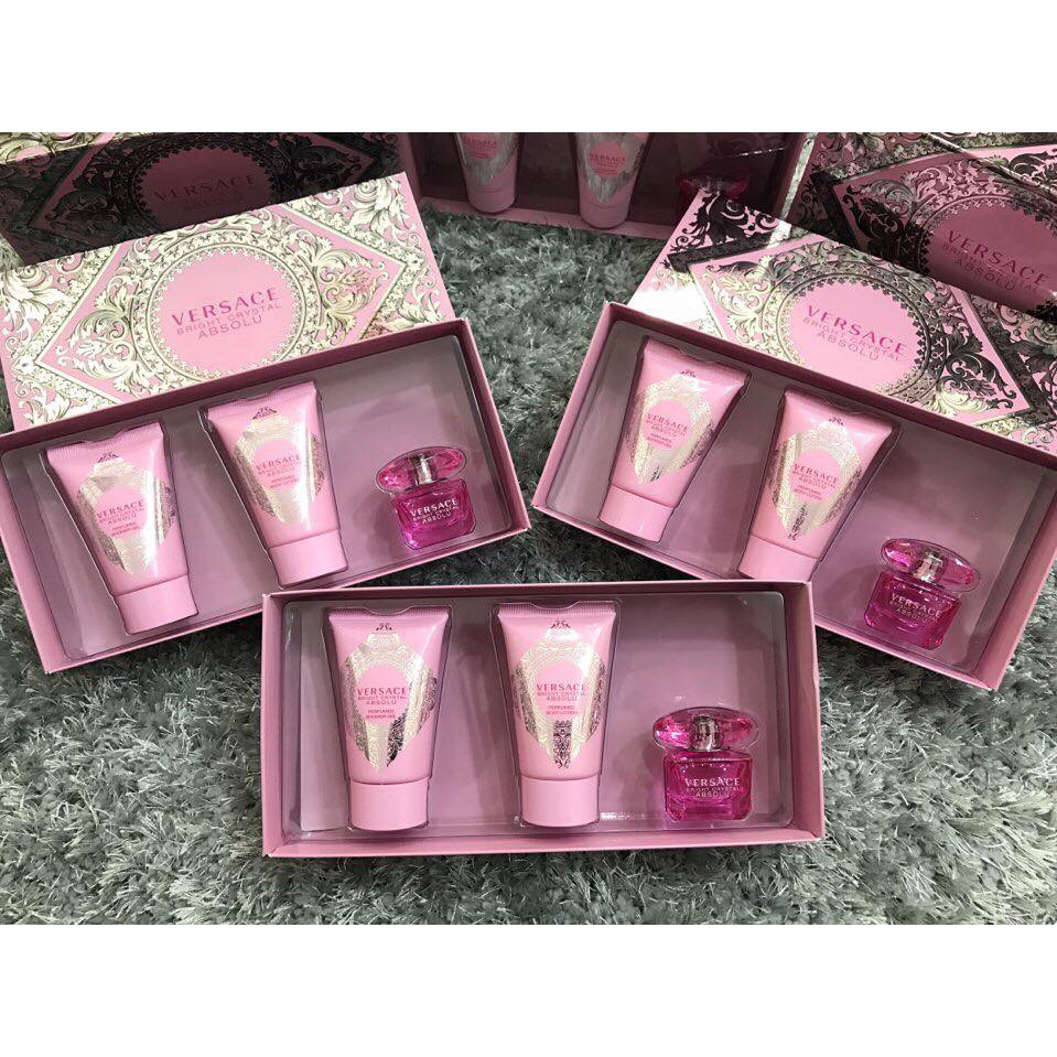 Set nước hoa VERSACE Bright Crystal Absolu 5ml | Thế Giới Skin Care