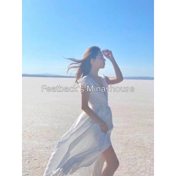 Váy maxi biển dáng dài mina’s house.