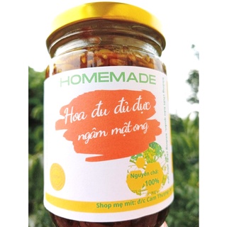 Hoa đu đủ đực ngâm mật ong