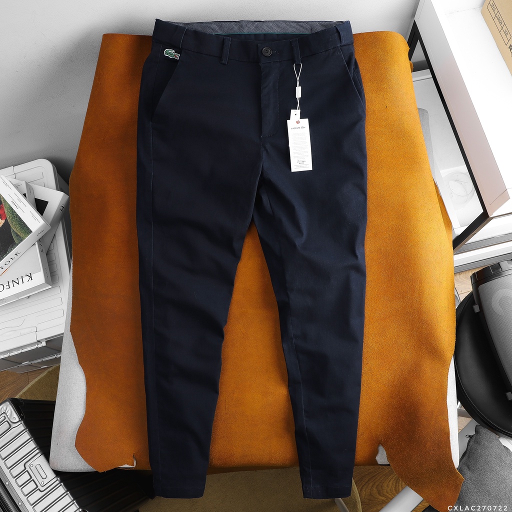 Quần Kaki Dài Nam LCST Cạp Chun Ẩn Form Slim Fit,Chất Vải Kaki Cotton Co Giãn