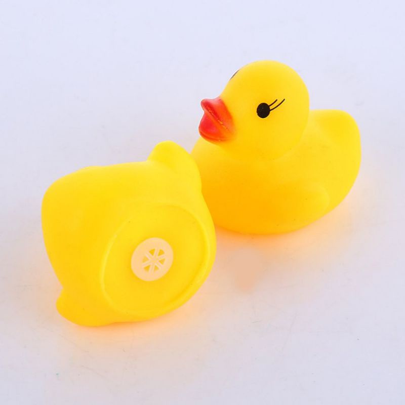 Set Viịt con chít chít thả chậu tắm cho bé