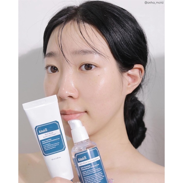 Dưỡng Da Klairs Rich Moist Soothing Serum / Cream