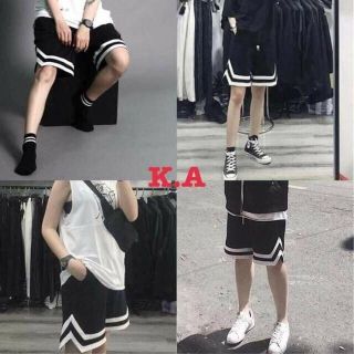 Quần Đùi Short Umi Nam 2 vạch trắng