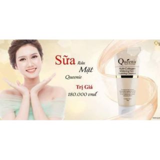 Sữa rửa mặt mềm mịn sạch sâu Queenie