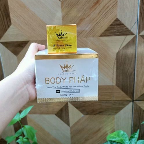 Kem Dưỡng Trắng Da Body Pháp Cosmestic hương nước hoa tặng kèm ủ kích trắng