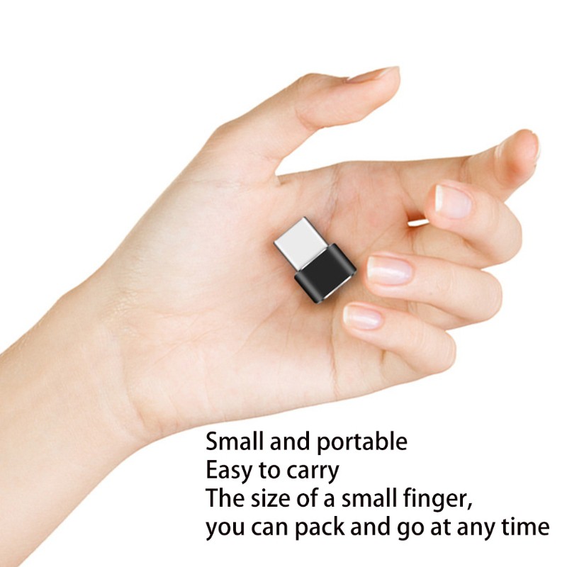 Set 2 Đầu Chuyển Đổi Từ Cổng Usb C 3.1 Type C Sang Usb 3.0 Type A Chuyên Dụng