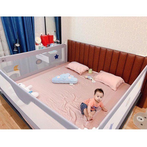 Thanh chắn giường cao cấp an toàn cho bé - Socnaubaby