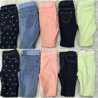 Quần jegging giả jean H&M