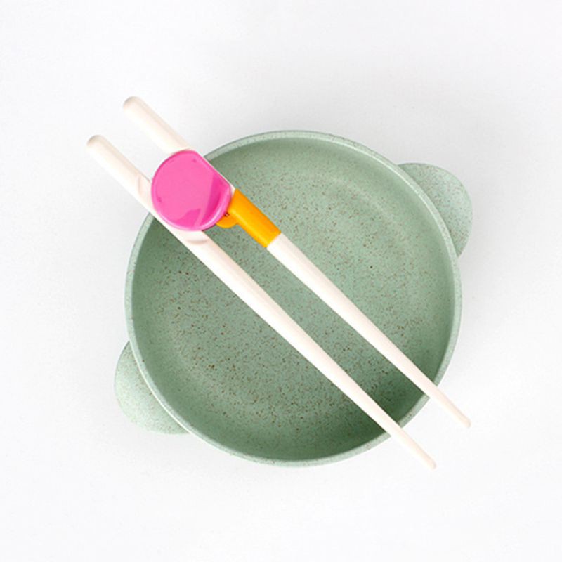 1 Đôi Đũa Tập Ăn Bằng Silicon Không Độc Hại Cho Bé