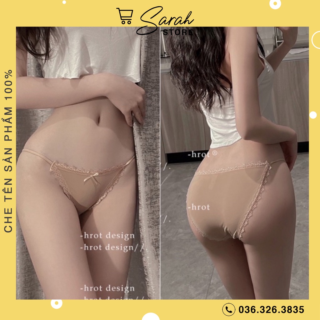 Quần Lót Nữ Ren Su cao cấp mềm mại kháng khuẩn sexy gợi cảm 059