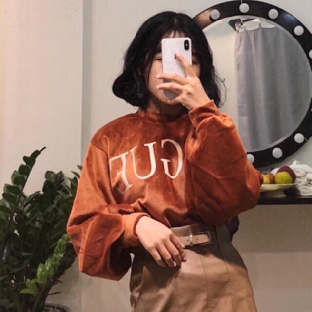 Áo nỉ nhung cao cấp