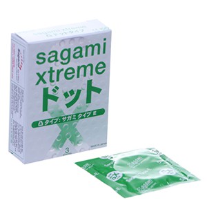 [Loại 1] - Bao cao su Cao Cấp SAGAMI Xtreme White Nhật Bản SIÊU MỎNG - Hộp 3 Cái (Bcs có gai gân tăng khoái cảm khi yêu)