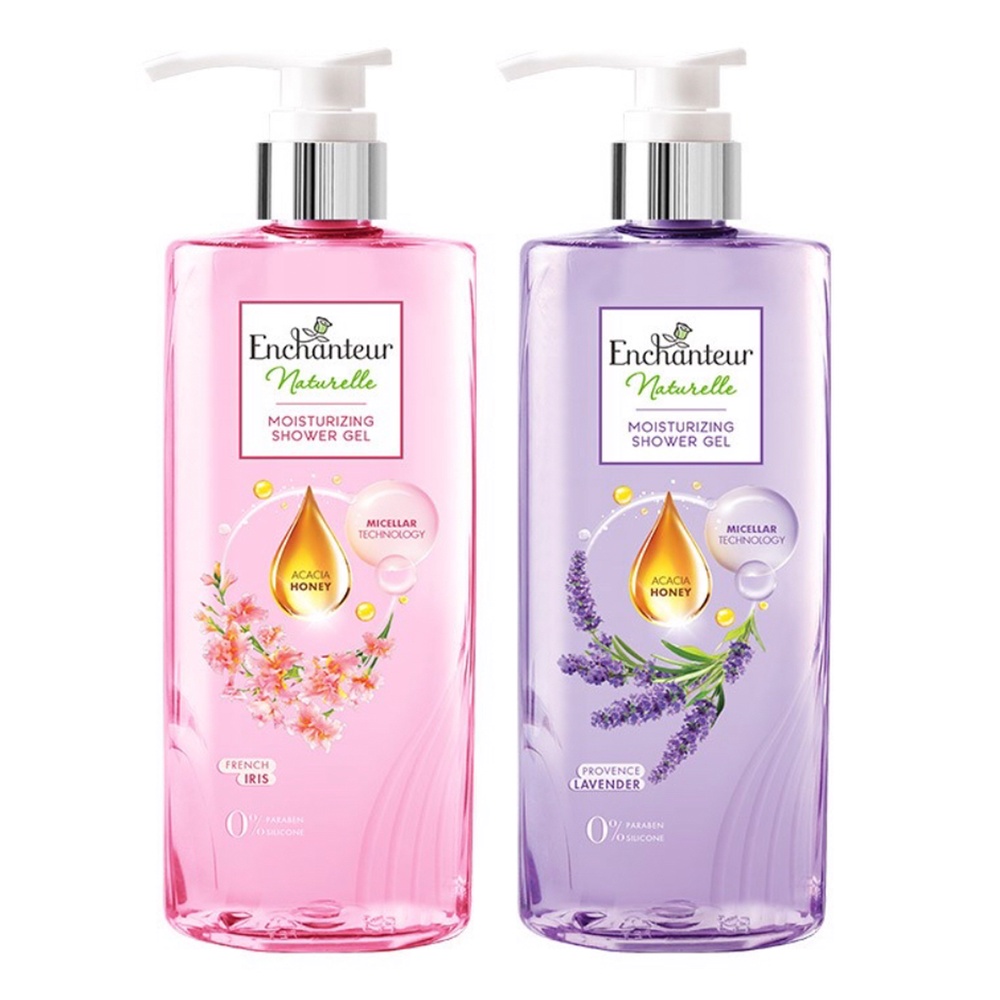 Sữa Tắm Thư Giãn Hương Nước Hoa Enchanteur Naturelle Chai 510ml