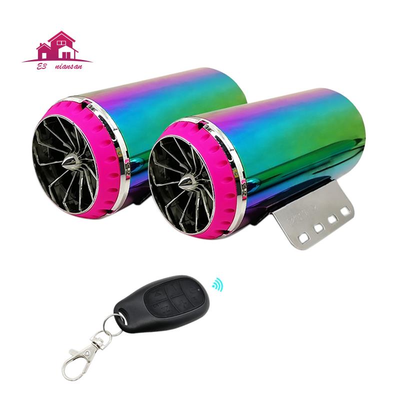 Hệ Thống Loa Âm Thanh Bluetooth 12V Chống Nước Điều Khiển Từ Xa Cho Xe Hơi Xe Máy
