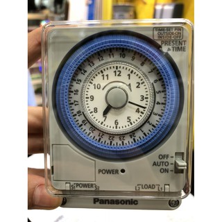 Rơ le thời gian Panasonic TB38809N - timer 24h - Công tắc hẹn giờ 24h - kèm pin