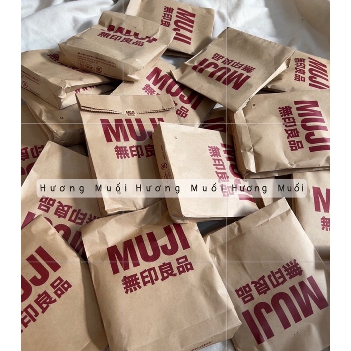 Quần legging túi giấy MUJI - Ảnh thật | BigBuy360 - bigbuy360.vn