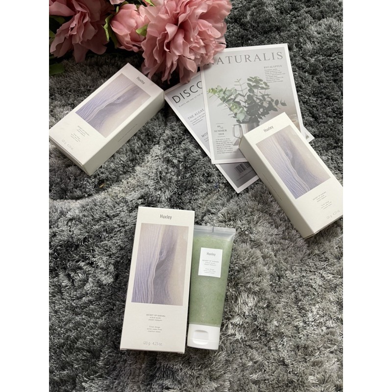 Toner + Tẩy da chết Huxley