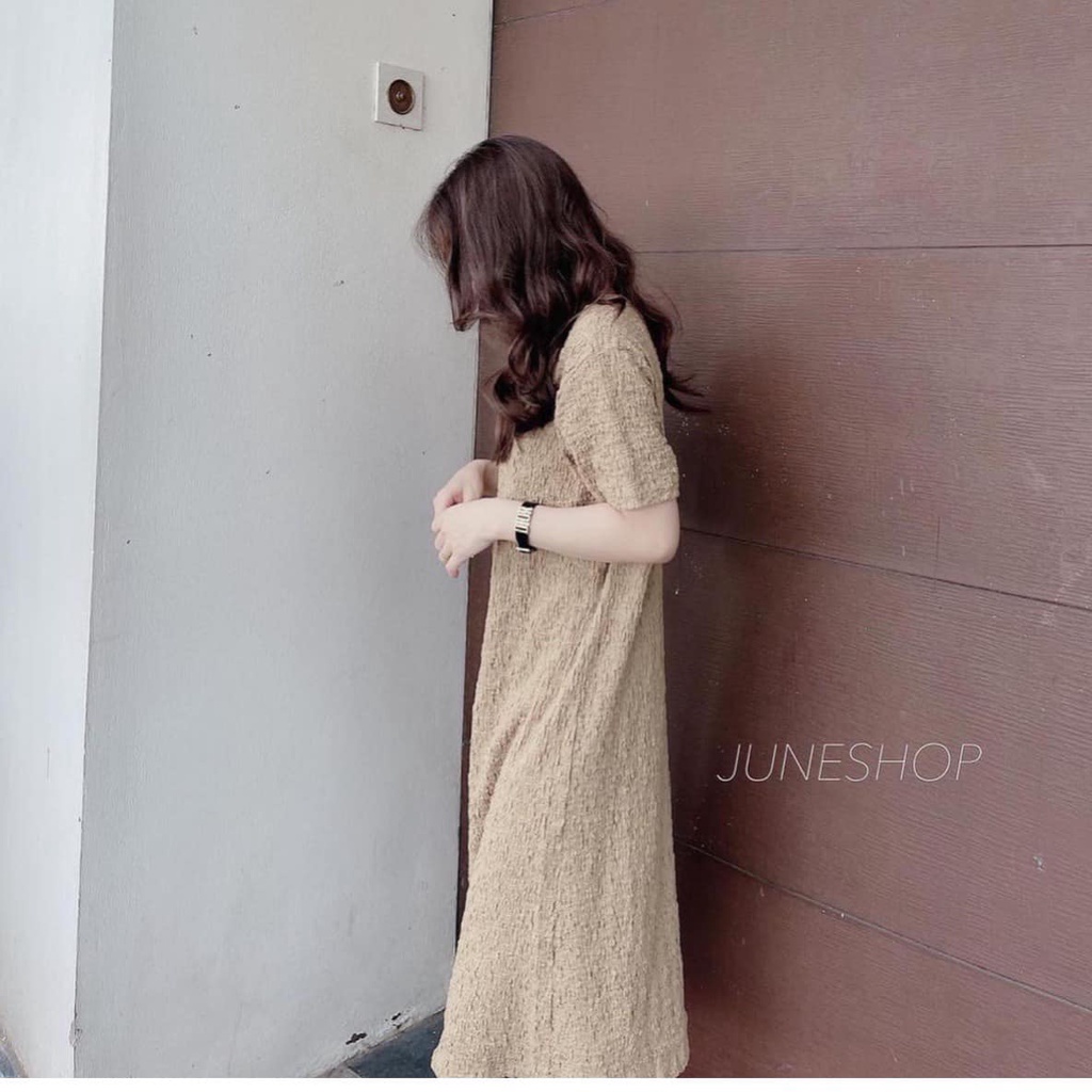 Váy Suông Nữ, Váy Suông Đũi Xốp Nhăn Dáng Maxi Siêu Co Dãn Trend 2021 | BigBuy360 - bigbuy360.vn