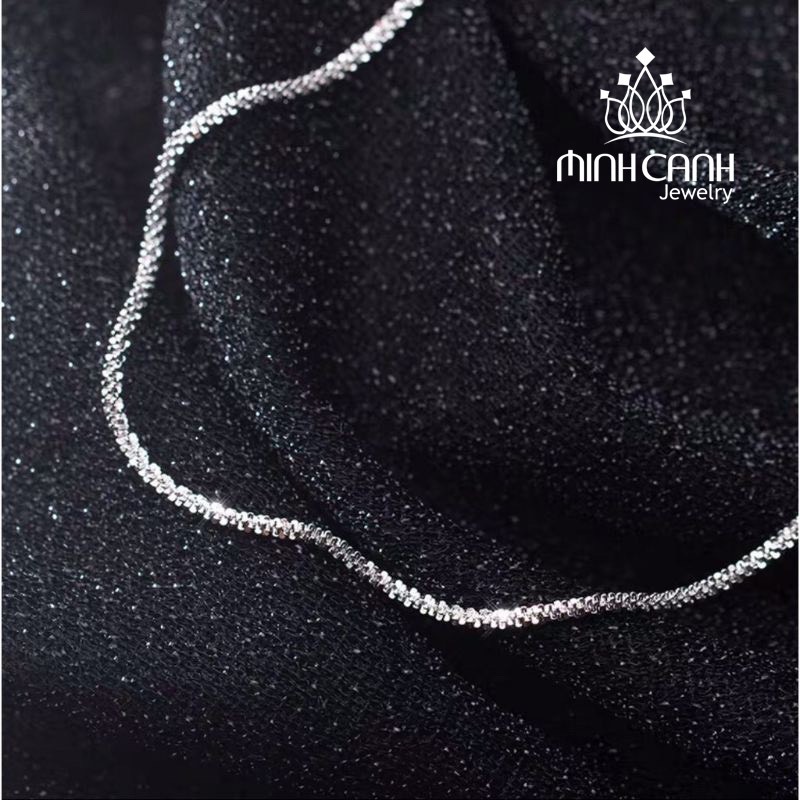 Vòng Cổ Bạc Dây Xù Sang Trọng - Minh Canh Jewelry
