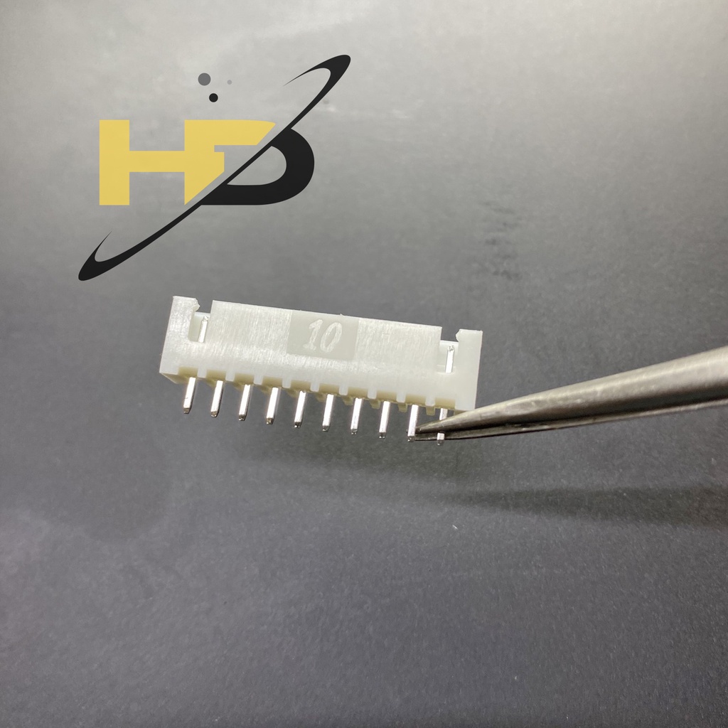 Bộ 50 Đầu Nối XH2.54 2.54mm, Jack Đực Thẳng Loại 2A - 3A - 4A - 5A - 6A - 7A - 8A - 9A - 10A - 12A