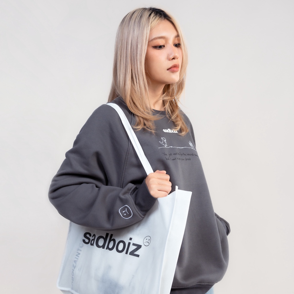 Áo Sweater SADBOIZ Saddino Gray