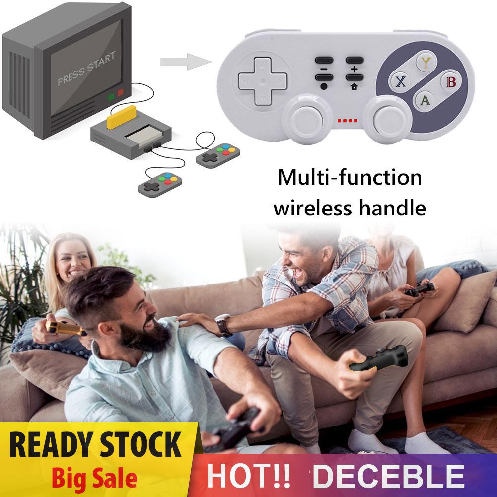 deceble Bluetooth-compatible Controller Gamepad Joystick Wireless Console for PS3 PC Android