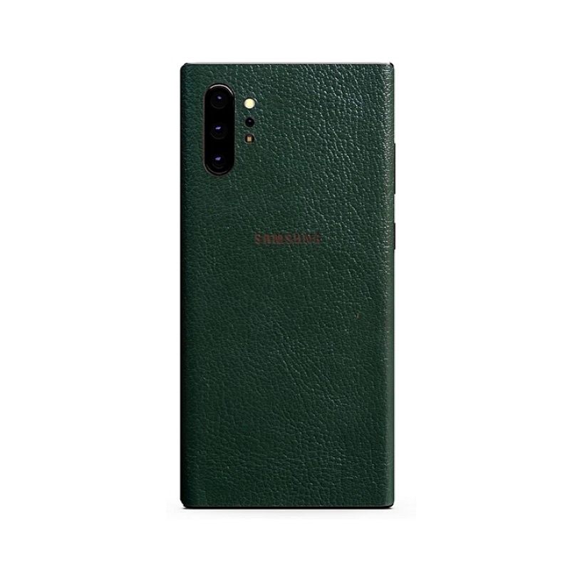 Miếng dán da SAMSUNG NOTE 10/ 10 PLUS - DA THẬT 100% - KHẮC TÊN, SĐT, CHỮ KÝ...