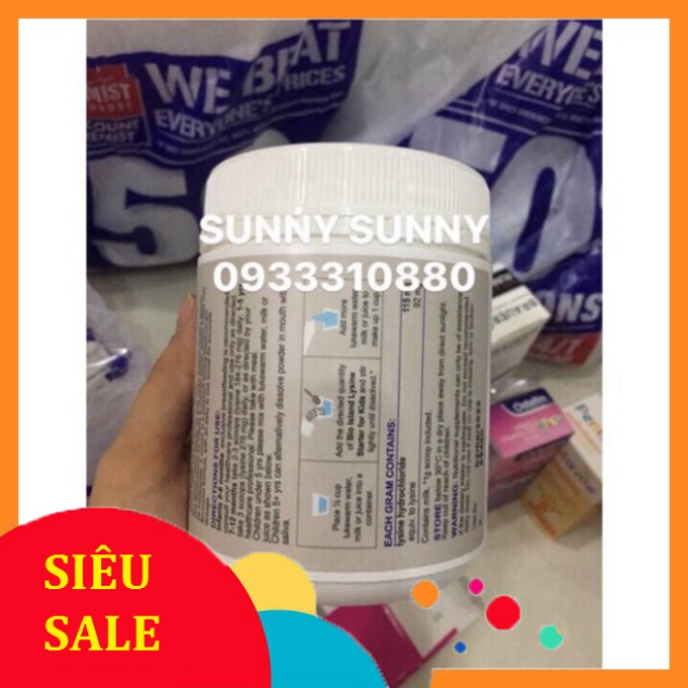 SIÊU RẺ SIÊU RẺ Bột Lysine Bio island Starter 150g. SIÊU RẺ SIÊU RẺ