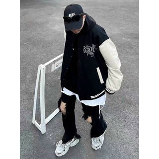 ÁO BOMBER KAKI THÊU GẤU
