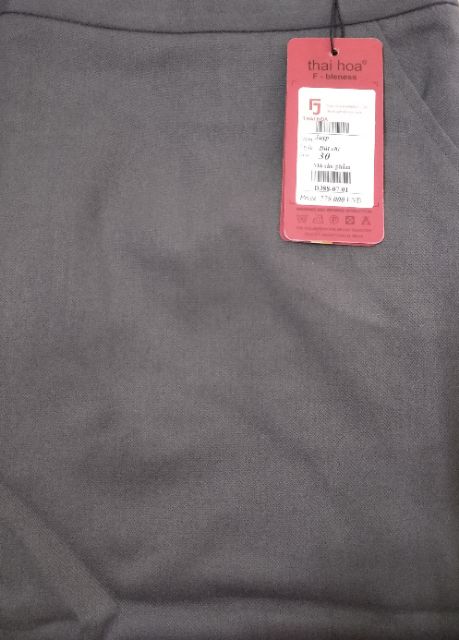 Chân váy Thái Hòa chất vải đẹp  màu xám J88-07 | BigBuy360 - bigbuy360.vn