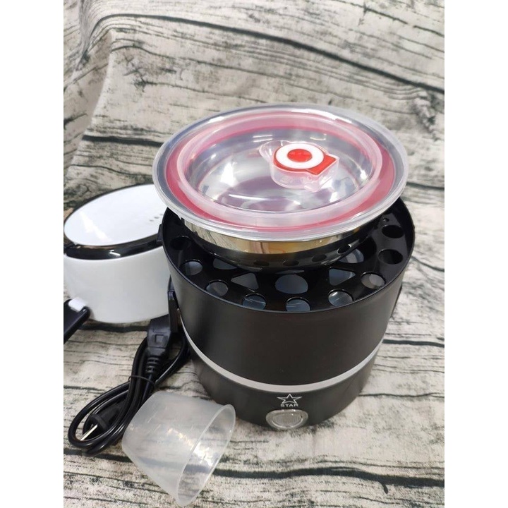 HỘP Ủ NÓNG CƠM INOX 3 TẦNG CẮM ĐIỆN TIỆN LỢI
