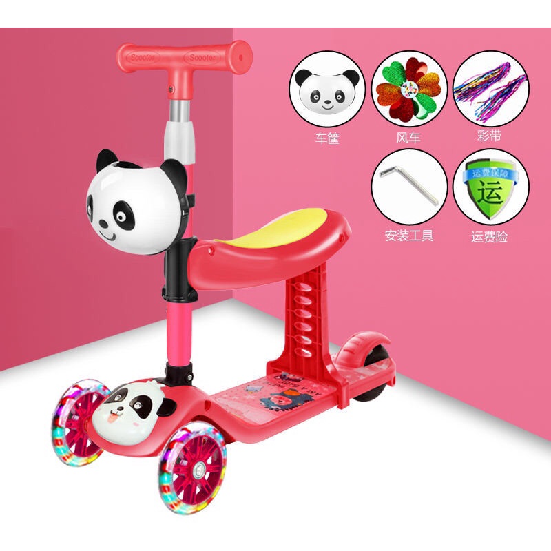 Xe trượt scooter có ghế và không ghế - xe Trượt scooter MH: 9000000484 và 9000000487