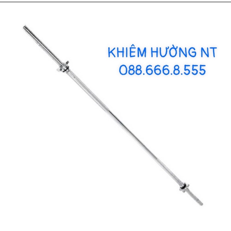 Đòn Tạ Inox Dài Cao Cấp (1m-1m8)