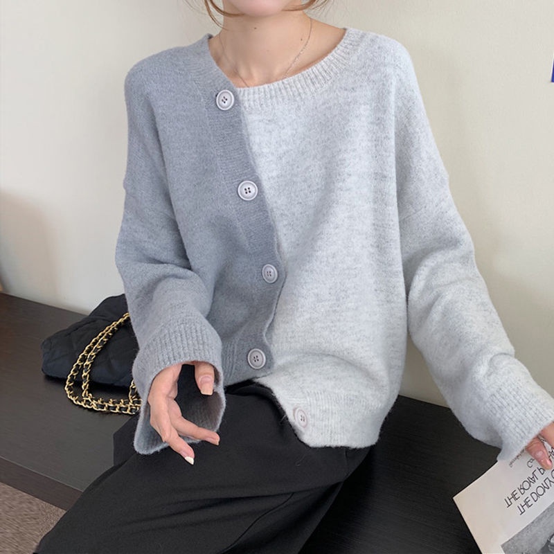 Áo len dài tay màu sắc thời trang nữ tính