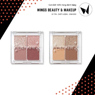 COLOURPOP - Bảng mắt Pressed Powder Palette (4 ô nhỏ)