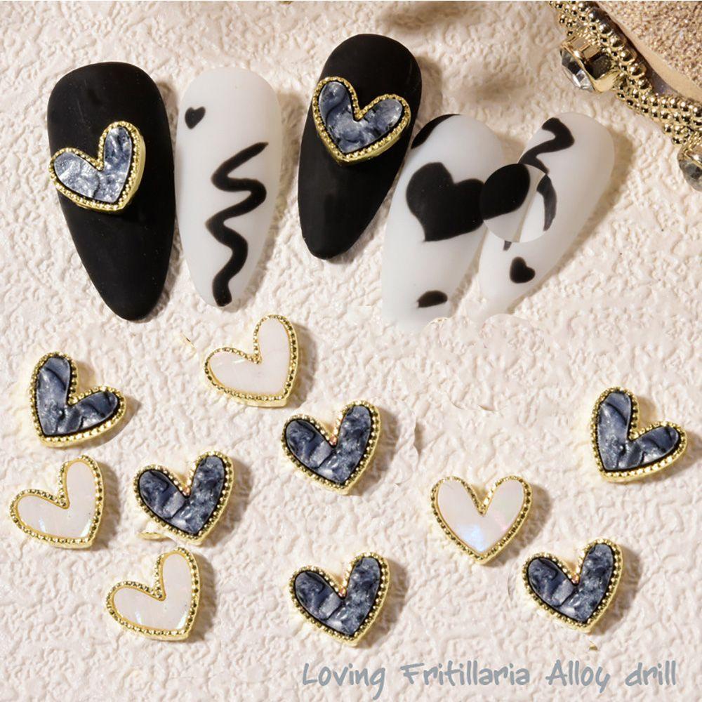 Bộ Phụ Kiện Trang Trí Móng Tay 3D Bằng Hợp Kim Sang Trọng