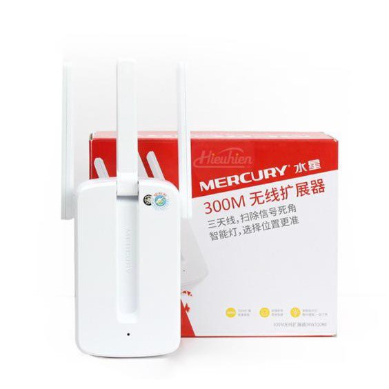 BỘ KÍCH SÓNG WIFI MERCURY 3 ANTEN MW310RE - KHUẾCH ĐẠI WIFI