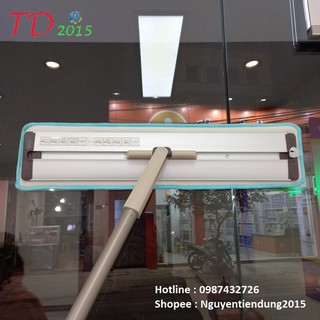 Cây lau nhà bàn lau nhôm nguyên khối cao cấp TD2015-E3 [Bàn lau rộng 50cm]